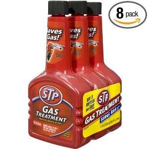  STP Gas Treatment 24 Fluid Ounce Bottles (Pack of 8 