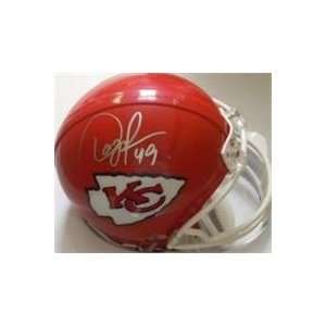  Tony Richardson autographed Football Mini Helmet (Kansas City 