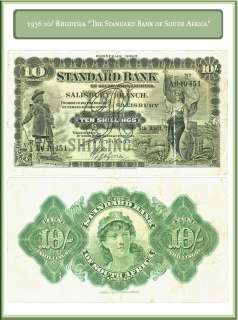 1936 10/ Rhodesia The Standard Bank of South Africa  