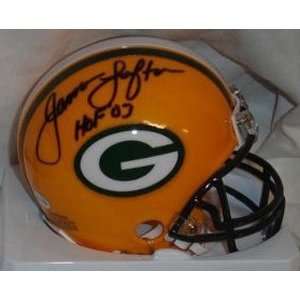 James Lofton Memorabilia Signed Packers Replica Mini Helmet  