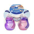 Tommee Tippee BPA Free Explora Lil Sippee Trainer Cup 10 oz (6 mos) 2 
