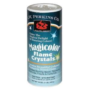  AW Perkins 280 Magicolor Flame Crystals   Sprinkle On Wood 