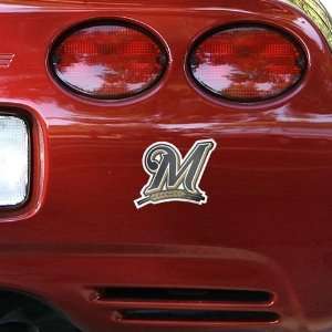  Milwaukee Brewers Team Logo Car Magnet