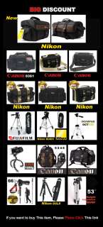 Nikon DSLR SLR Camera Tripod 65+ Ball Head + Bag  
