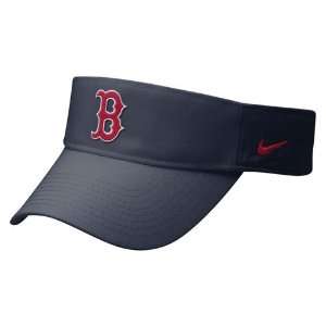  Boston Red Sox Basic Stadium Visor (Dark Navy) Sports 