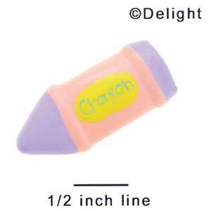  5628 tlf   Pastel Crayon   Flat back Resin Decoration 