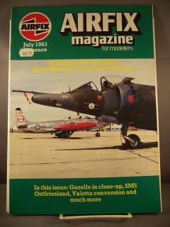 Airfix Magazine Vol. 24 #11 July 1983 Harrier  