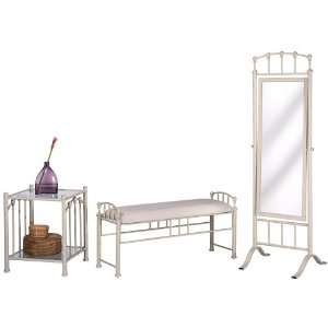  Fashion Bed Group Fenton Bench, Butter Pecan