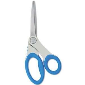  8 quot; Scissors, Bent Handle, Microban, Blue Handles 