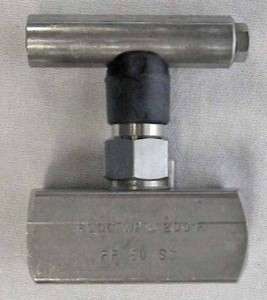 Huber Magnum SS Needle Valve FF 50 SS 6000 WP 200F  