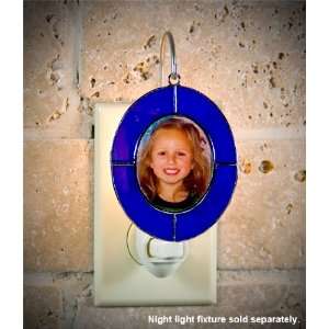 142   OVAL PICTURE FRAME Stained Glass Night Light Cover   Night Light 