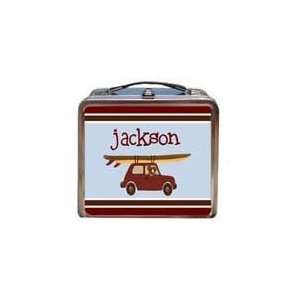 Surfin Dog Boys Personalized Lunch Box:  Kitchen & Dining