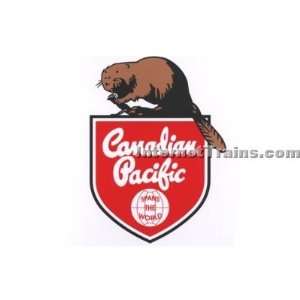  Design Sign Company Metal Sign   Canadian Pacific Beaver Logo 