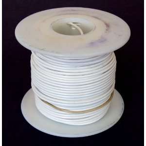  18 Ga White Hook Up Wire, Solid White: Electronics