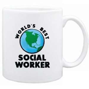 New  Worlds Best Social Worker / Graphic  Mug Occupations  