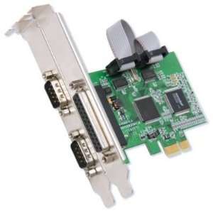   Serial (RS 232 COM) 1 DB 25 Parallel Printer Ports (LPT1) PCI e