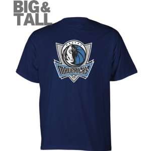  Big Man Dallas Mavericks Big & Tall Logo T Shirt: Sports 