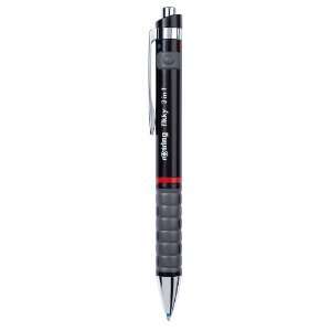  Rotring   Tikky 3 in 1 Multipen   Black Body   2 Ballpoint 