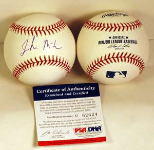 JOHN MCCAIN SIGNED AUTOGRAPH MLB BASEBALL PSA/DNA COA  