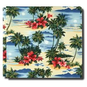  Collected Memories PB Palm Tree Delight Fabric Covered Post Bound 