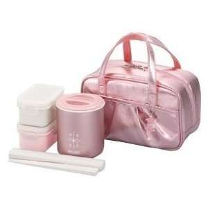  Japanese Lunch Box Set Tiger Lunch thermos PINK LWW L024PS 