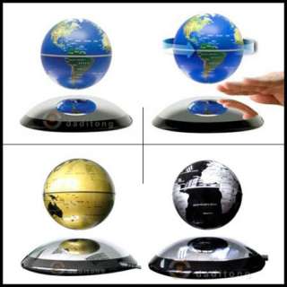 Magnetic Levitation Floation Educational Globe Map  