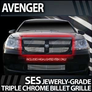  2007 2010 Dodge Avenger SES Chrome Billet Grille (top 