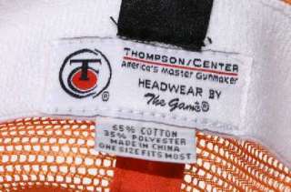 Thompson Center Arms Mesh Hat Cap Orange Black New  