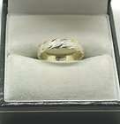 1960s Vintage 9ct Gold Patterned Wedding Ring items in Enter 