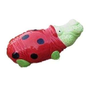  Hippo in Red Polka dotted Bathing Suit Ceramic: Kitchen 