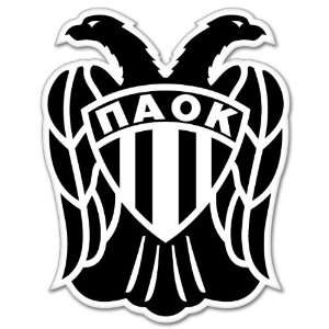  PAOK FC Thessaloniki Greece Football sticker 4 x 5 