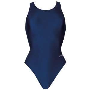 Dolfin Swimwear Ocean Solid Swimsuit NAVY 28  Sports 