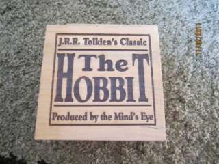 The Hobbit Cassette Set In Wooden Box Minds Eye Tolkien Classic Audio 