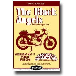  The Black Angels Poster   Concert Flyer   Spring Tour 2011 