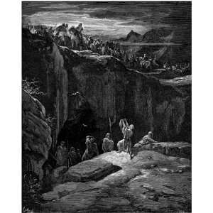  Window Cling Gustave Dore The Bible David Showing Saul 