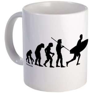  Surfer Evolution Funny Mug by CafePress: Kitchen & Dining