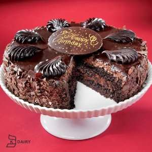 Chocolate Mousse Torte Happy Birthday: Grocery & Gourmet Food