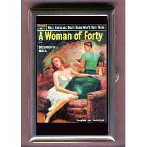  A WOMAN OF FORTY TRASHY PULP Coin, Mint or Pill Box Made 