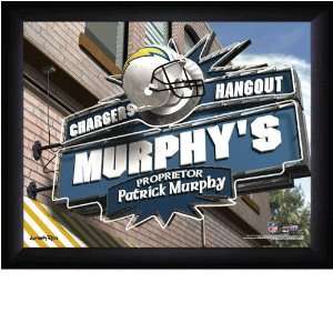  San Diego Chargers Personalized Sports Pub Print: Sports 