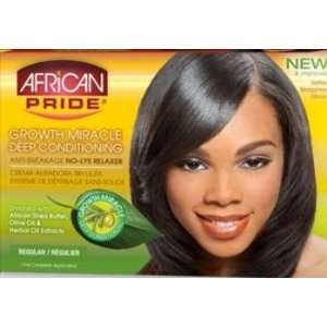 African Pride Olive Miracle Conditioning Anti Breakage No Lye Relaxer 