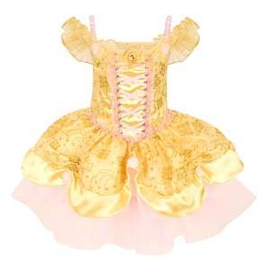 DISNEY STORE Ballerina Princess Belle Costume S SMALL 5/6 NEW  