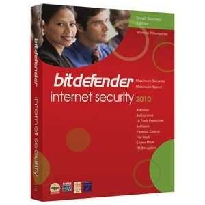  BITDEFENDER INTERNET SEC 2010  5 PC/1 YR (WIN XP,VISTA 