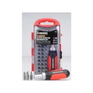  Iron Bridge Tools, Inc. Husky 40 Pc Ratcheting Screwdriver Set 