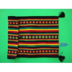   Peru / [Hand Made Multicolored Shoulder Bag] (Black Sides): Everything