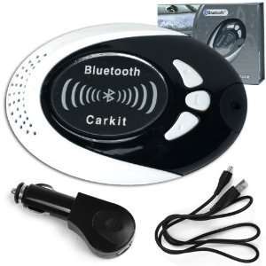  NEW Bluetooth Speakerphone Car Kit   Connect up to 2 