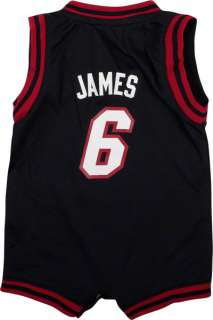 LeBron James Miami Heat Infant Mesh Jersey Creeper  
