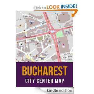 Bucharest, Romania City Center Street Map eReaderMaps  