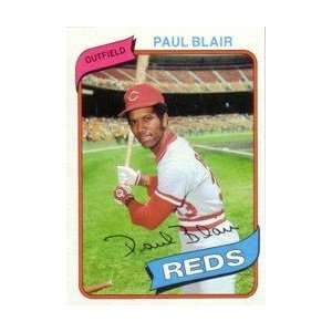 1980 Topps #281 Paul Blair [Misc.] 