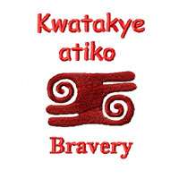 Africa Adinkra Symbols bravery   Kwatakye Atiko