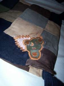 Grateful Dead bear Patchwork hemp sling bag purse KIND 